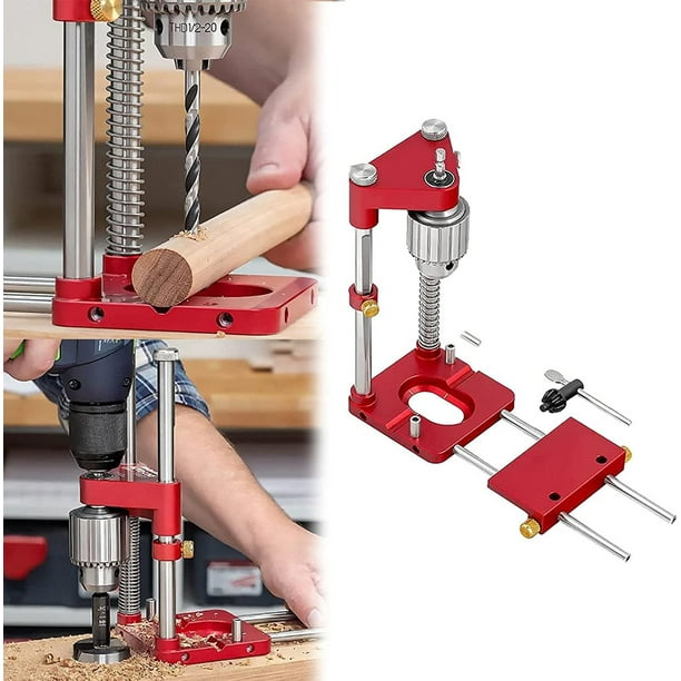 Woodworking Drill Locator Adjustable Punch Locator Drill Template Guide DE